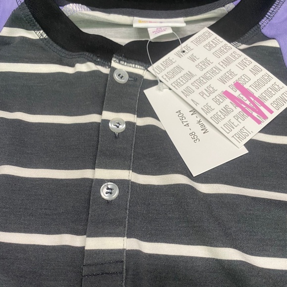 NWT LulaRoe Mark Unisex Top - Picture 3 of 7